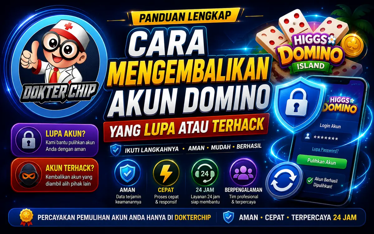 Cara Mengembalikan Akun Domino yang Lupa atau Terhack