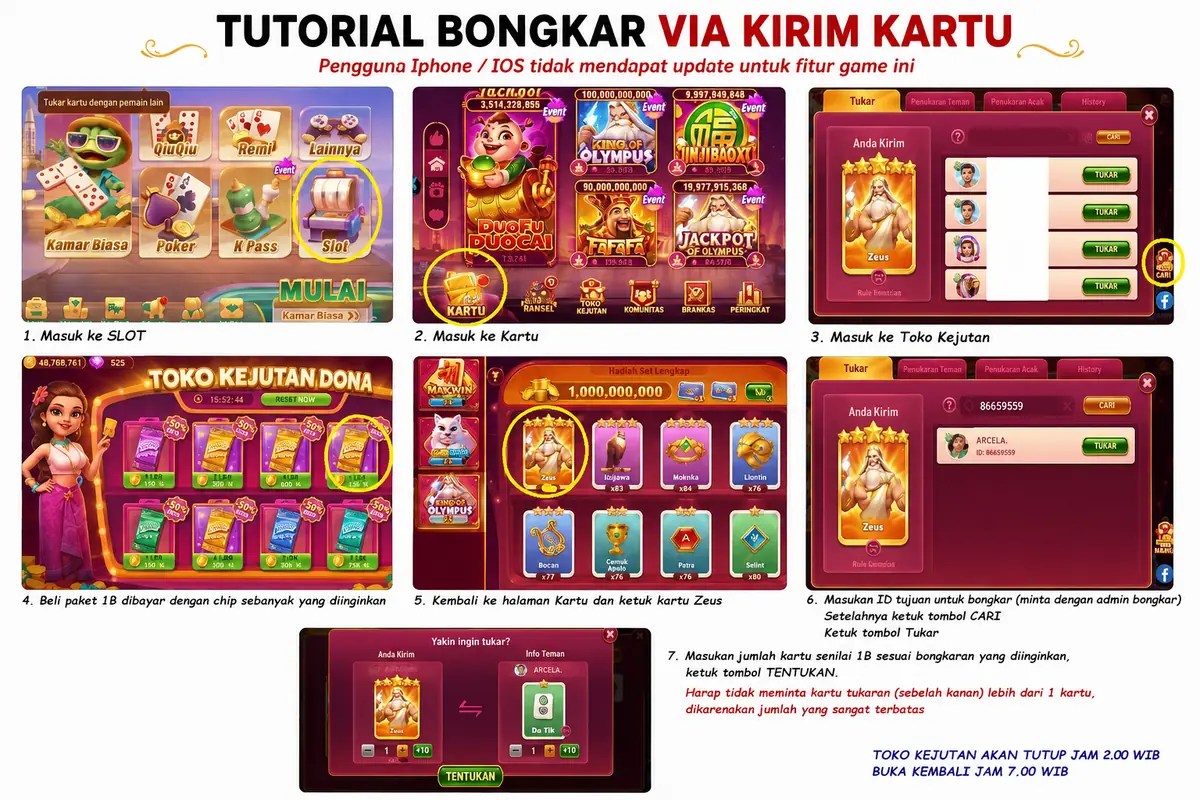 Cara menukar koin menjadi kartu Higgs Games Island dan mengirim kartu ke pemain lain